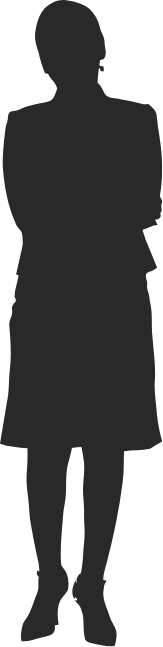 お客様の声のシルエット